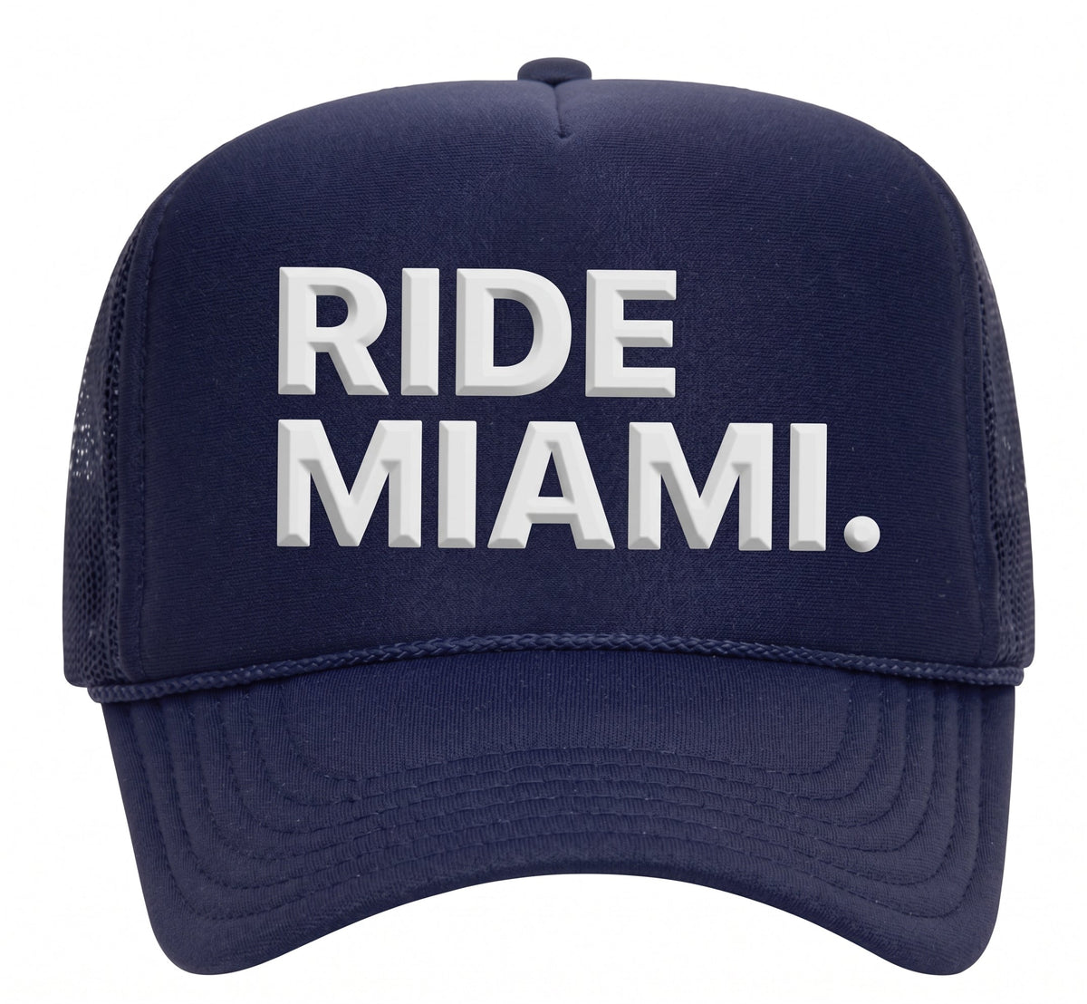 RIDE MIAMI TRUCKER HAT