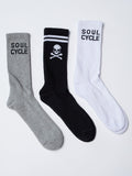 SOUL CALF SOCK - MULTI 3 PACK