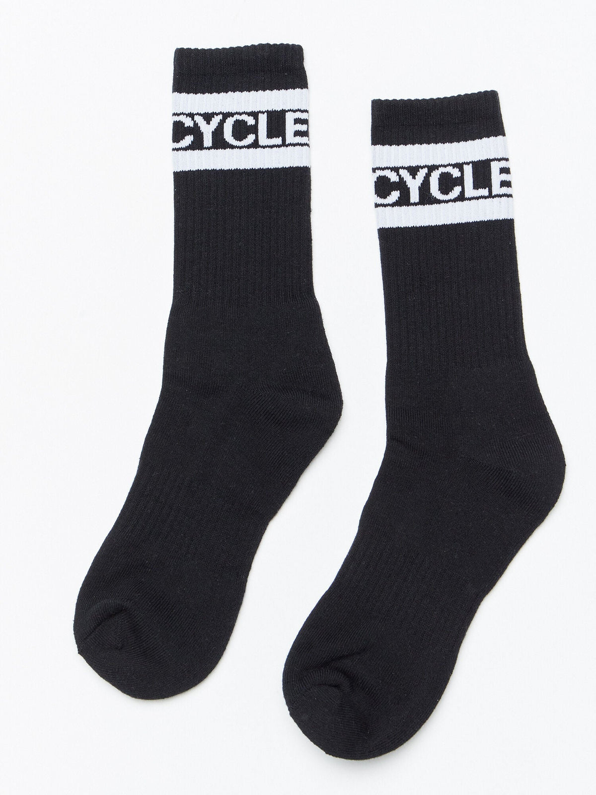BLACK CORE CALF SOCK