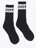 BLACK CORE CALF SOCK