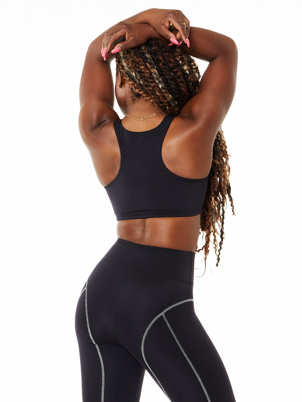 NIGHT TRACK ZIP BRA